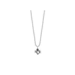 7 Swords Heart Pendant Very Small