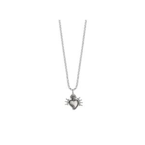 7 Swords Heart Pendant Small