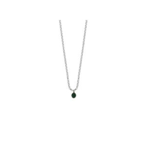 Oval Pendant with Agate